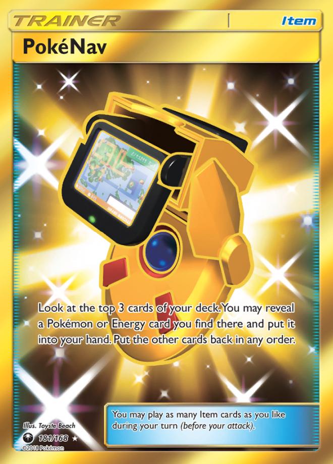 PokéNav Celestial Storm Secret Rare Holo Pokemon TCG DigitalTQ