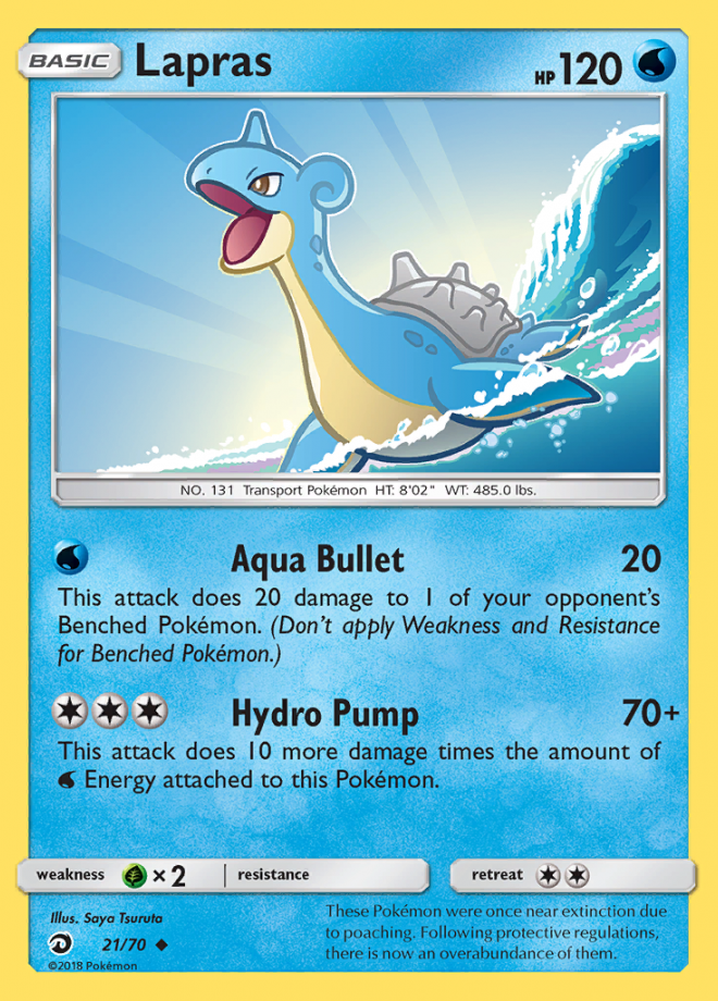 Lapras Dragon Majesty Uncommon Pokemon Tcg Digitaltq