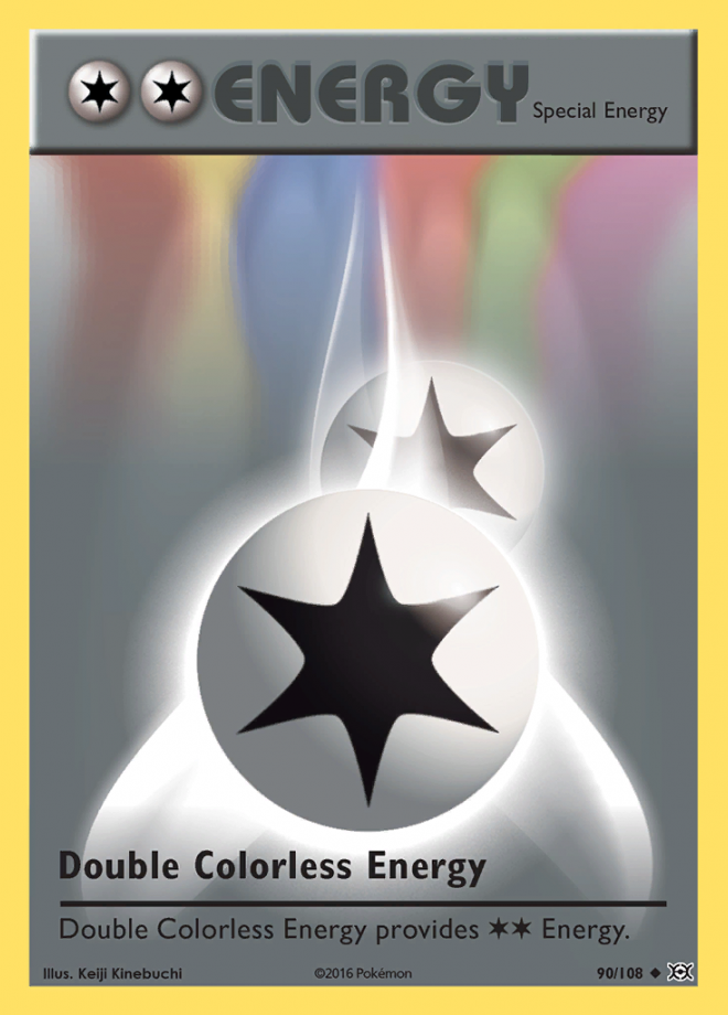 Double Colorless Energy Evolutions Common Pokemon TCG DigitalTQ