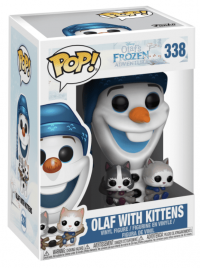 Olaf with Kittens