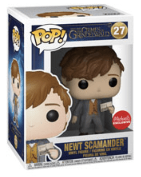 Newt Scamander with Postcard