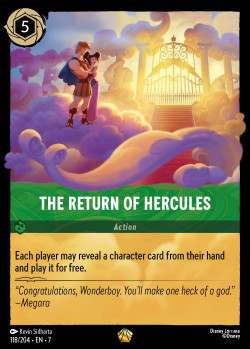 The Return Of Hercules