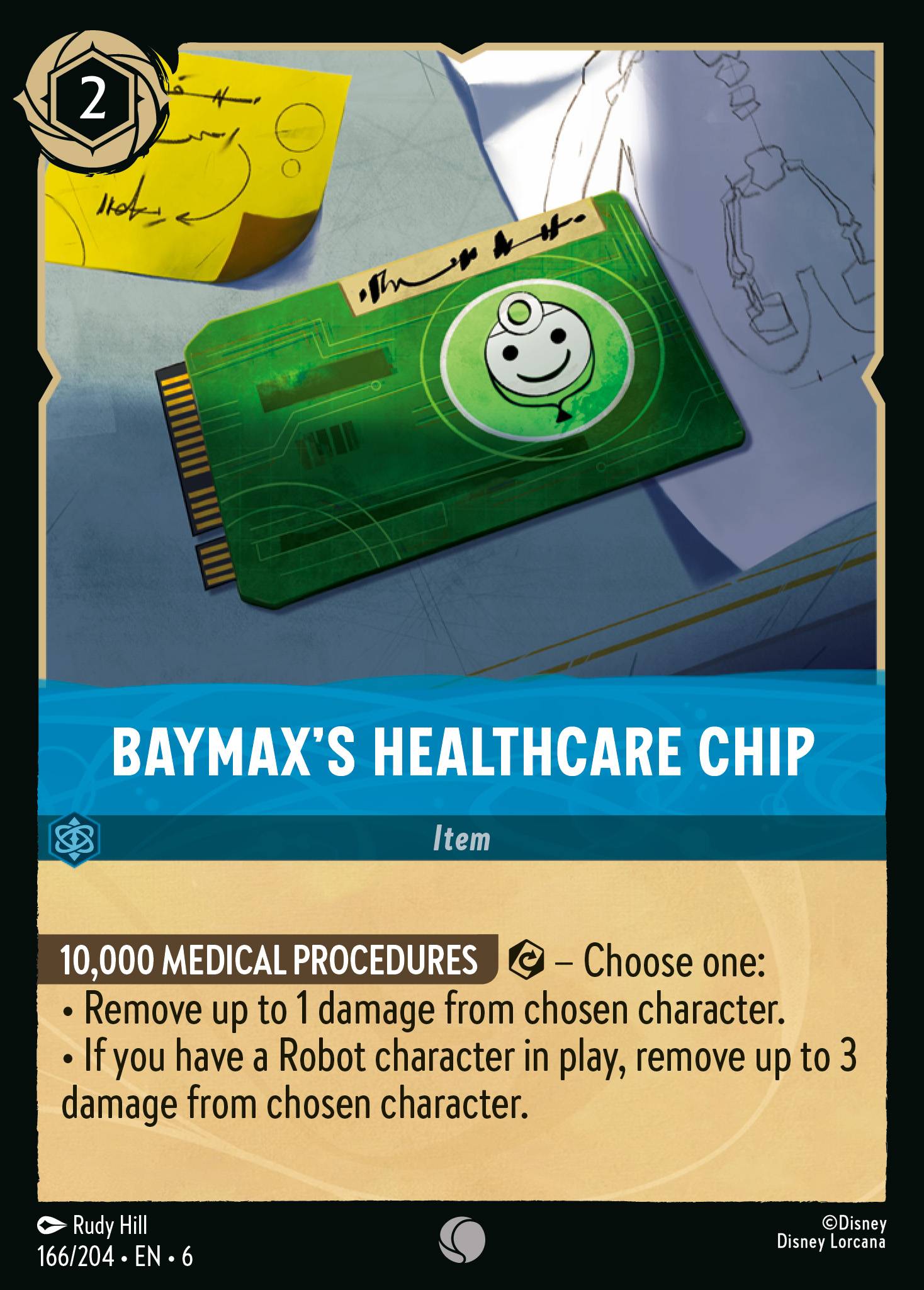 Baymax's Healthcare Chip