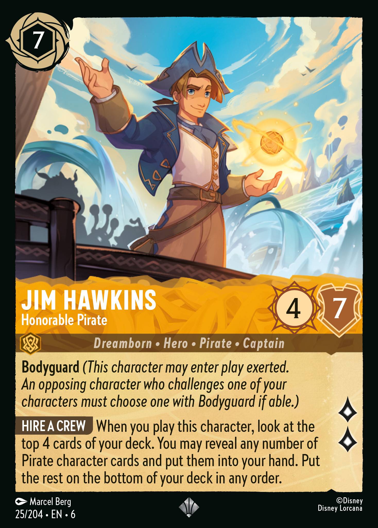 Jim Hawkins #025 - Azurite Sea - DigitalTQ