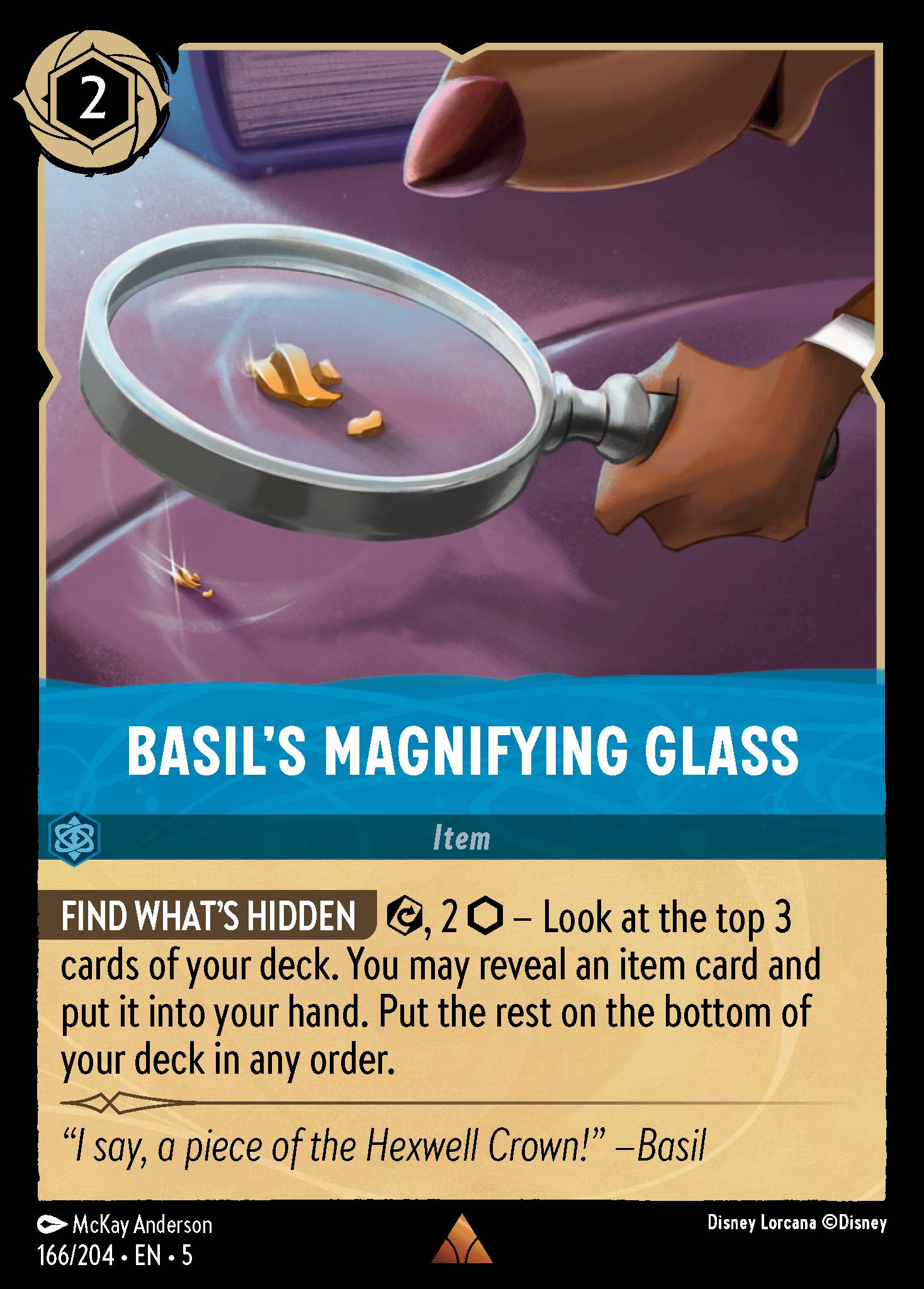 Basil's Magnifying Glass