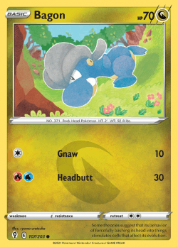 Deino - Evolving Skies #113 Pokemon Card