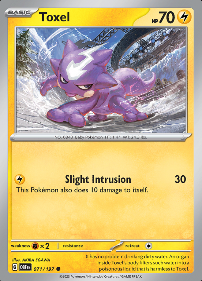 Toxel, Fusion Strike, TCG Card Database