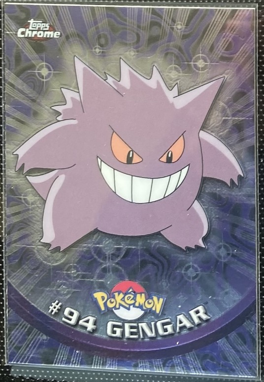 Gengar - Pokemon Topps Chrome Trading Cards Series 2 - DigitalTQ