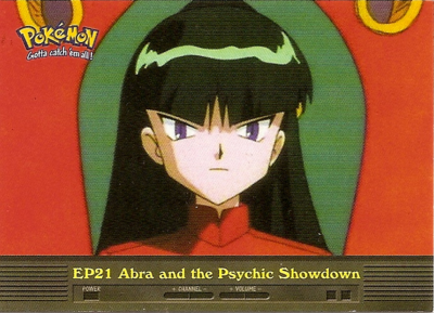 EP21 Abra and the Psychic Showdown - Pokemon Topps Trading Cards