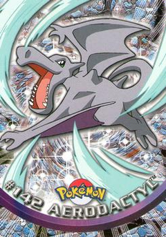 Aerodactyl - Topps Series 2 #142 Pokemon Card