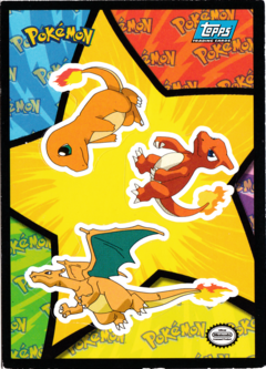 Charmander, Charmeleon, Charizard