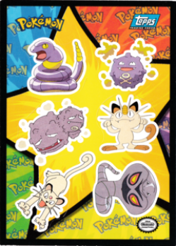 Ekans, Koffing, Weezing, Meowth, Persian, Arbok