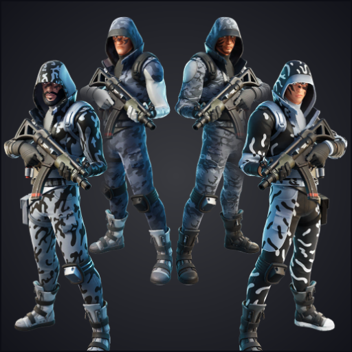 Chillout + Arctic Intel + Ice Stalker + Snow Striker