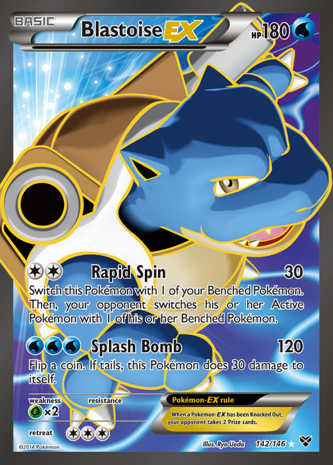 Blastoise EX - XY - Ultra Rare - Pokemon TCG - DigitalTQ