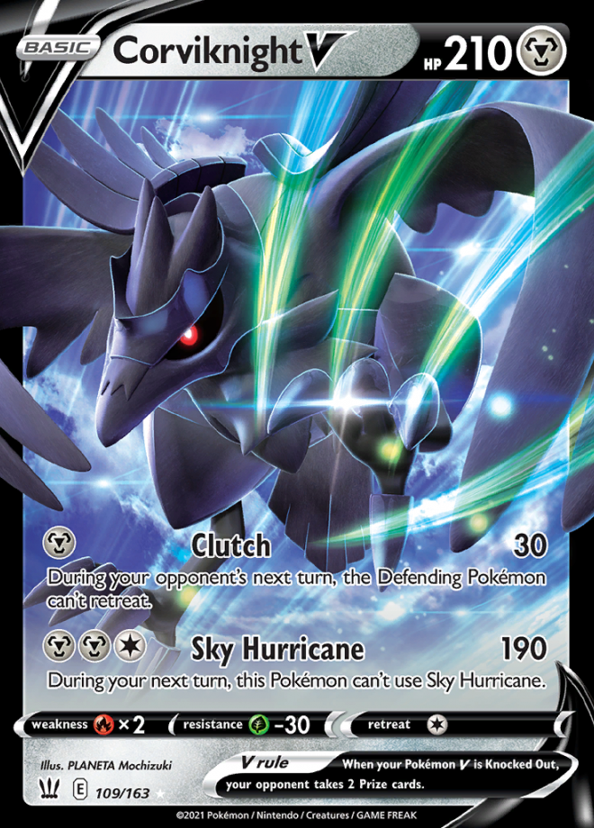 Corviknight V Battle Styles Rare Holo V Pokemon Tcg Digitaltq