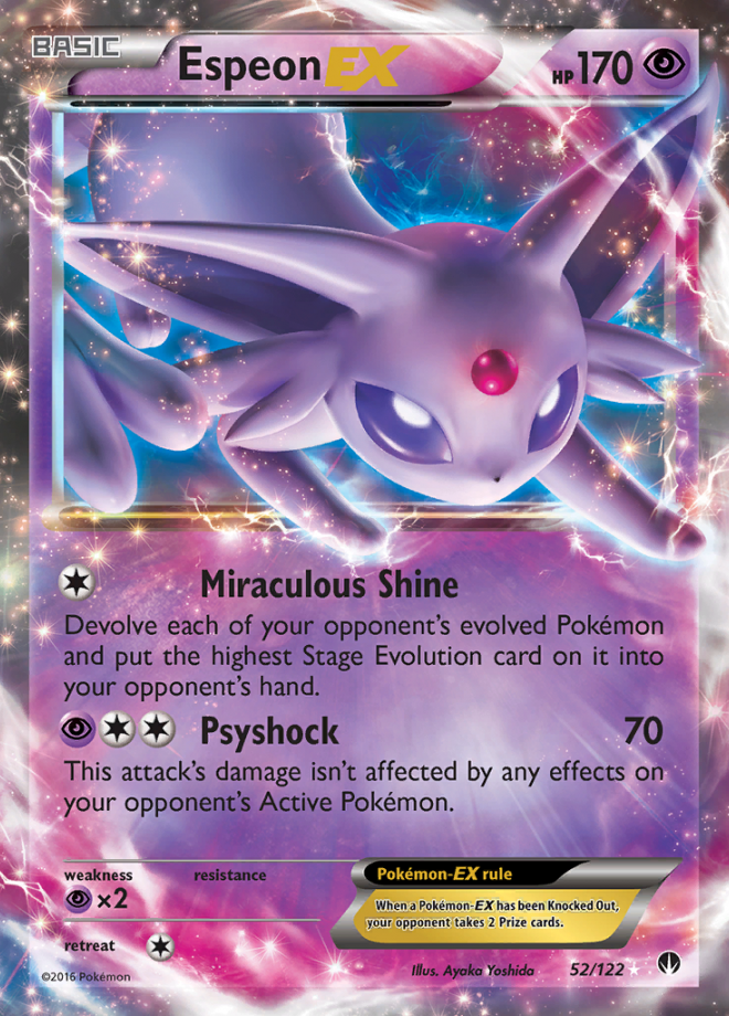 Espeon EX - Breakpoint - Rare Holo EX - Pokemon TCG - DigitalTQ