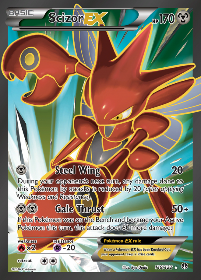 Scizor Ex - Breakpoint - Ultra Rare - Pokemon Tcg - Digitaltq