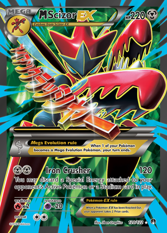 M Scizor EX - Breakpoint - Ultra Rare - Pokemon TCG - DigitalTQ