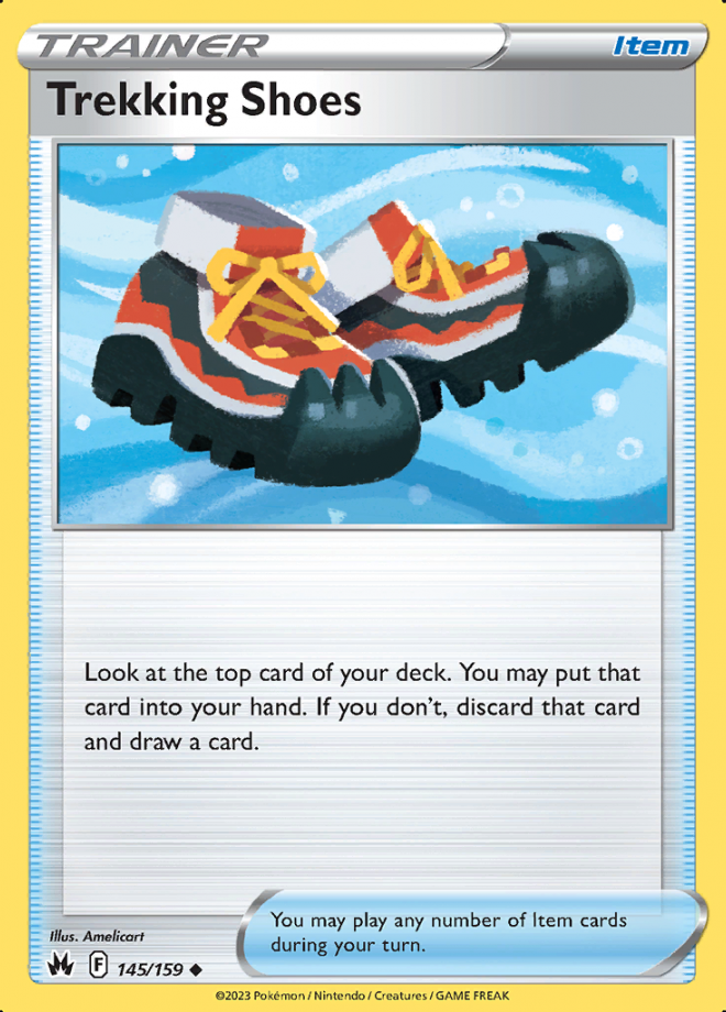 Trekking Shoes - Crown Zenith - Uncommon - Pokemon TCG - DigitalTQ