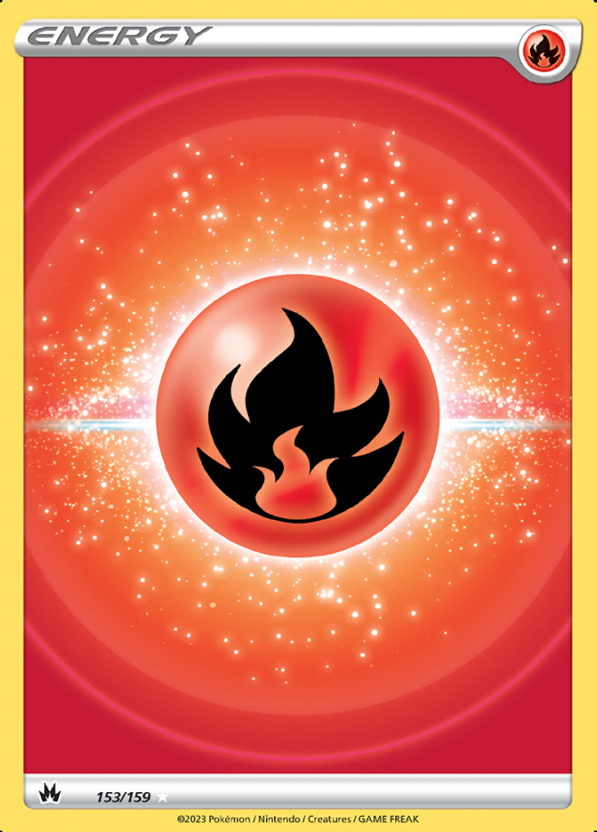 Fire Energy - Crown Zenith - Ultra Rare - Pokemon TCG - DigitalTQ