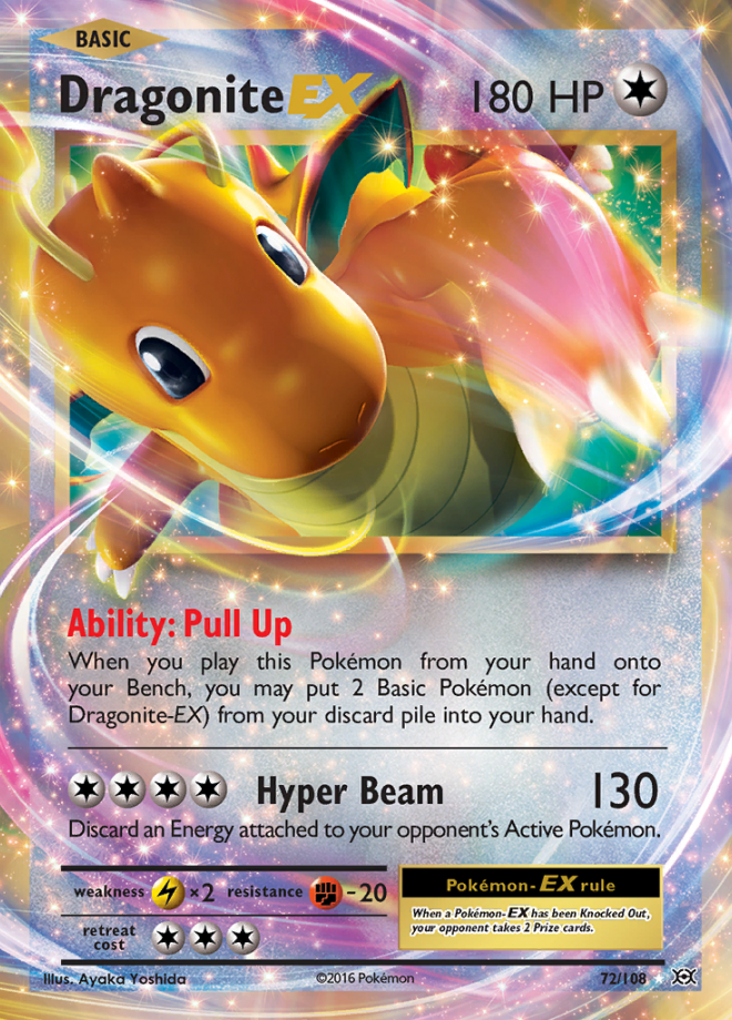 Dragonite Ex Evolutions Rare Holo Ex Pokemon Tcg Digitaltq