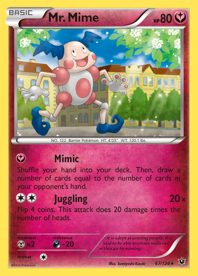 Mr. Mime - Fates Collide - Rare - Pokemon TCG - DigitalTQ