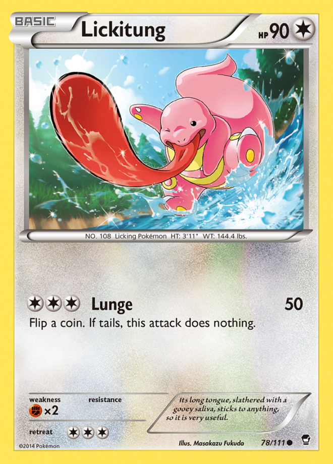 Lickitung - Furious Fists - Common - Pokemon TCG - DigitalTQ