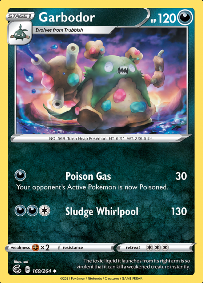 Garbodor - Fusion Strike - Uncommon - Pokemon TCG - DigitalTQ