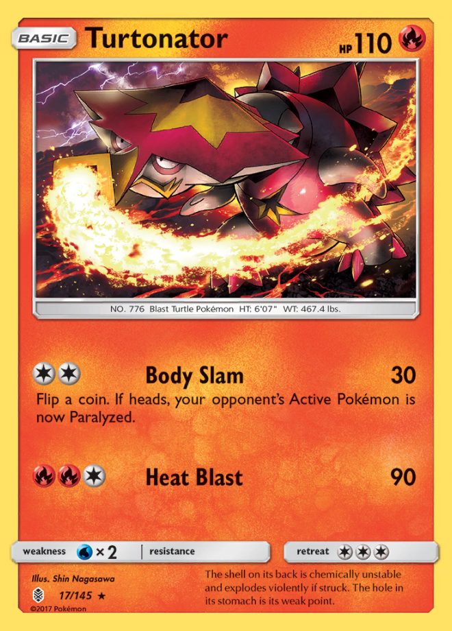 Turtonator - Guardians Rising - Rare - Pokemon TCG - DigitalTQ