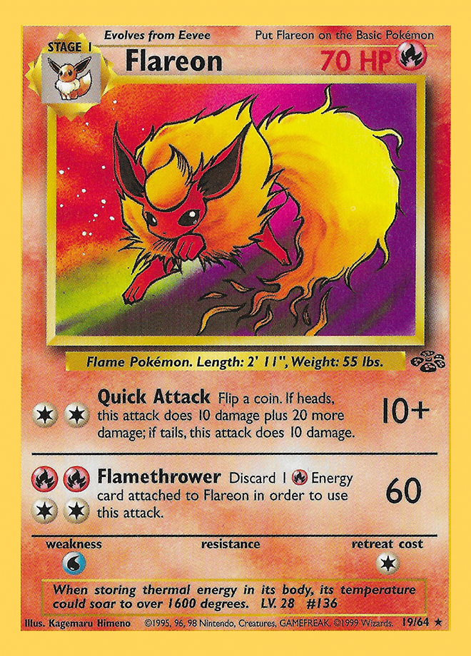 Pokemon Cards Jungle Set Non-Holo - ayanawebzine.com