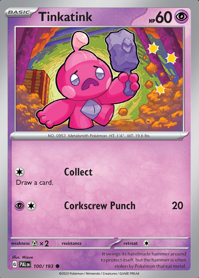 Tinkatink - Paldea Evolved - Common - Pokemon TCG - DigitalTQ