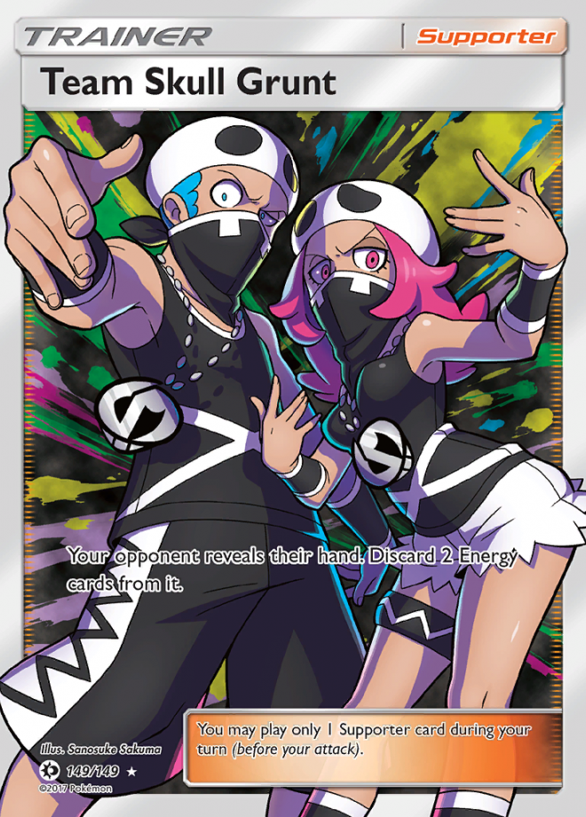 Team Skull Grunt Sun And Moon Ultra Rare Pokemon Tcg Digitaltq 