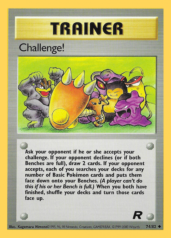 Challenge Team Rocket Set Pokemon TCG DigitalTQ