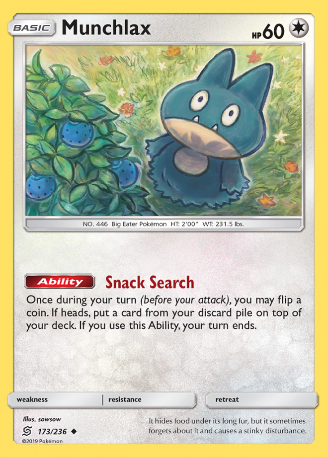 Munchlax - Unified Minds - Uncommon - Pokemon TCG - DigitalTQ