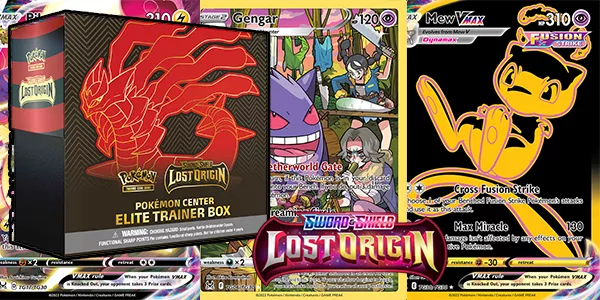 Complete Set of Lost Origin V Cards, 12 Card Lot