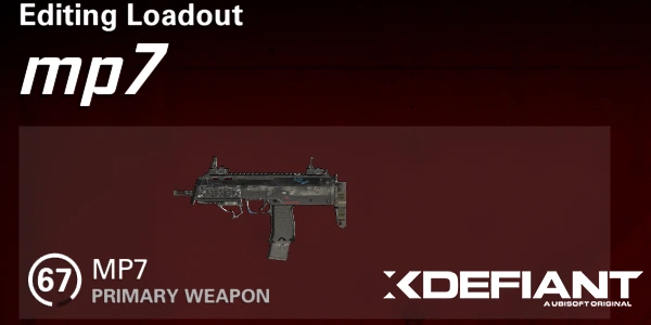 XDefiant MP7 Build - Best Loadout Setup