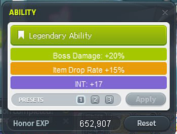 Item Drop Rate Inner Ability