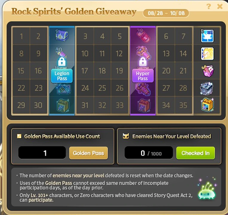 Golden Giveaway