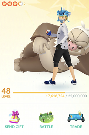 I need friends on Pokémon GO to send me gifts everyday!