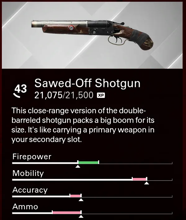 Sawed-Off Shotgun